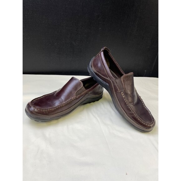 Cole Haan Men's Brown Leather Loafers / Slip on Shoes Size 10W SKU 6001 - Picture 3 of 8